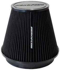 6" CLAMP-ON TAPERED FILTER 7.75 / 4.6 O.D, 6.1" H BLACK