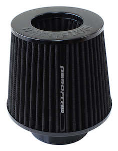 3" INVERTED TAPERED FILTER 5.25-6 O.D, 5 HIGH BLACK