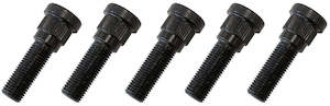 Wheel Parts And Accessories: 7/16" WHEEL STUDS 5pk .610" KNURL - 19/32 HOLE DISC / DRUM