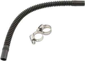 Fuel Line: 3/8" INTANK FUEL HOSE 250mm LENGTH E85 NYLON FLEXIBLE 10mm