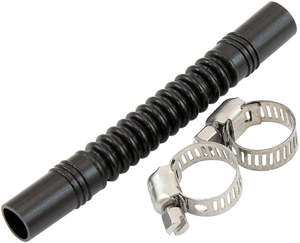 Fuel Line: 3/8" INTANK FUEL HOSE 100mm LENGTH E85 NYLON FLEXIBLE 10mm