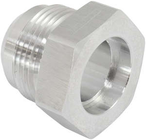 ALLOY HEX WELD ON MALE BUNG SUITS 1" HARD LINE -16AN MALE