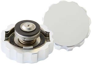 BILLET RADIATOR CAP 32MM 1.1b COMPLETE WITH BILLET COVER
