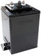 SINGLE PUMP SURGE TANK SUITS 40mm FUEL PUMPS BLACK
