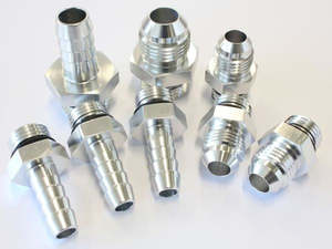 AEROFLOW SURGE TANK FITTINGS SILVER REPL KIT BARB & AN FITT