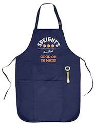 BBQ Apron with Brass Bottle Opener