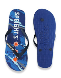 Blue Camo Jandals