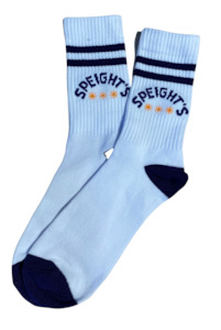 White Crew Socks