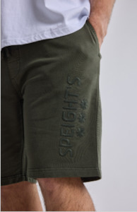 Not Alcohol: Khaki Track Shorts Speight's