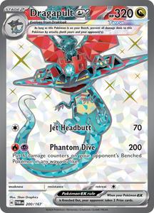 Games Over 200: Dragapult ex (200/167) [Scarlet & Violet: Twilight Masquerade]