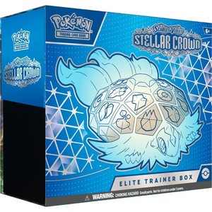 Pokemon Trading Card Game Elite Trainer Box: Scarlet & Violet: Stellar Crown Elite Trainer Box