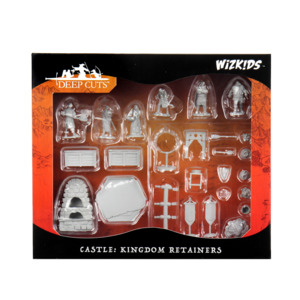 Rpg Miniatures: WIZKIDS DEEPCUTS CASTLE: KINGDOM RETAINERS