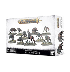 Age Of Sigmar: Soulblight Gravelords Dire Wolves