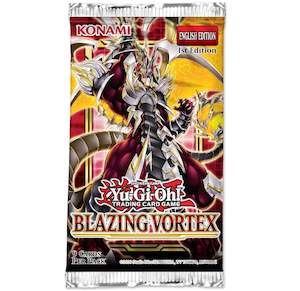 Yu Gi Oh Booster Pack: Yu-Gi-Oh! Blazing Vortex Booster Pack (1st Edition)