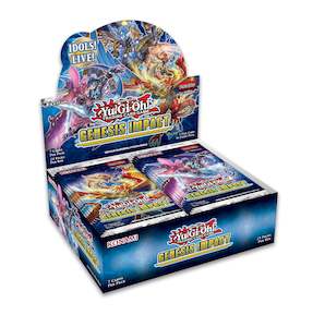 Yu Gi Oh Booster Box: Yu-Gi-Oh! Genesis Impact Booster Box (1st Edition)