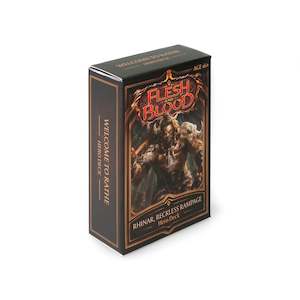 Flesh And Blood: Flesh and Blood - Rhinar, Reckless Rampage Hero Deck