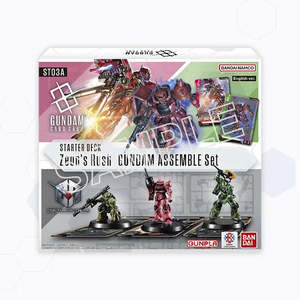Gundam Card Game: Gundam Assemble Starter Set – Zeon's Rush [ST03A]