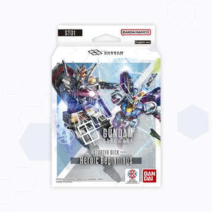Gundam Card Game: Starter Deck – Heroic Beginnings [ST01]