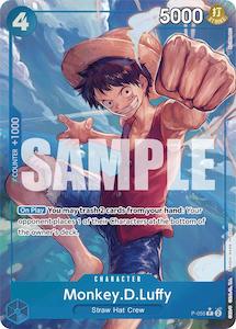 One Piece In Stock: Monkey.D.Luffy (P-055) (Full Art) [Premium Booster -The Best-]