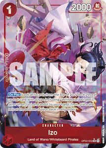 Izo (OP03-003) (Alternate Art) [Premium Booster -The Best-]