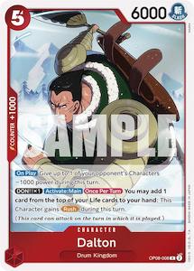 One Piece In Stock: Dalton [Two Legends]