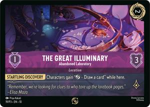 Lorcana Singles All: The Great Illuminary - Abandoned Laboratory (19) [Promo Cards]
