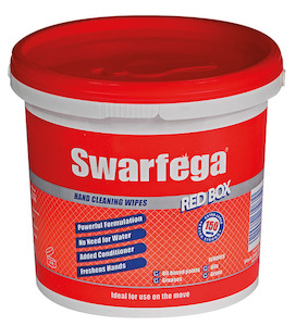 Cleaning: Swarfega Red Box Hand Wipes