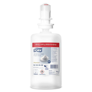 Hand Cleaners: Tork Antimicrobial Foam Soap - 1000ml