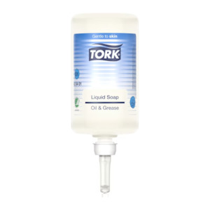 Hand Cleaners: Tork Oil & Grease Liquid Soap