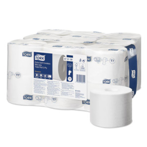 Toilet Paper: Tork Extra Soft Coreless Mid-Size Toilet Roll -  Premium Quality