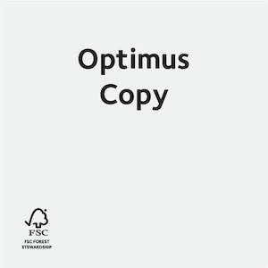 Copy Paper: Optimus Copy