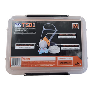 Respiratory Protection: TS01 - 1/2 Mask Hazardous Dust & Particulate Respirator Kit | SpillBase NZ