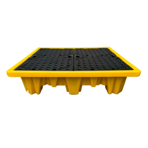 4 Drum Spill Pallet – STHB4DP - Spill Control NZ