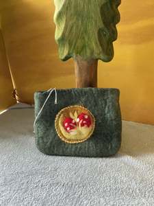 Felt wallet: Felted wallet