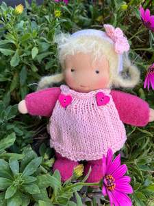 Baby & Toddler: Waldorf soft body doll” Pink heart”