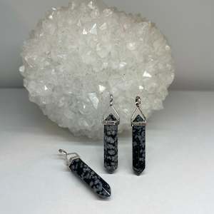 All Pendants 1: Snowflake Obsidian DT Pendant