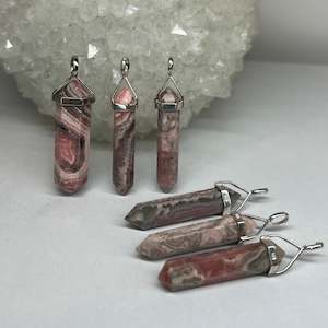 All Pendants 1: Rhodochrosite Pendant