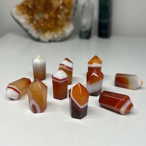 Towers Points: Mini Carnelian Towers - A GRADE