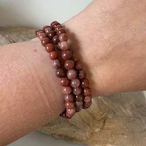 Carnelian Wrap Bracelet / Necklace