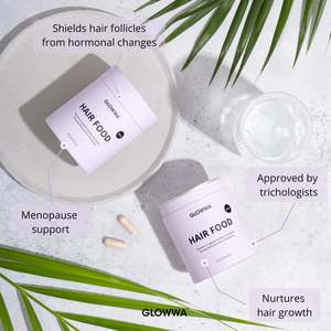 Frontpage: Glowwa Hair Food - Menopause