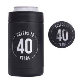 Products: Celebration 40th Insulated Drink Cooler & Badge Set