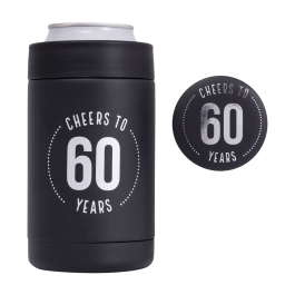 Products: Celebration 60th Insulated Drink Cooler & Badge Set