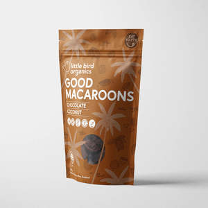 Gluten Free Food: GOOD MACAROONS - CHOCOLATE + COCONUT