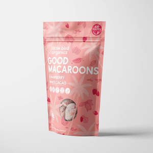 GOOD MACAROONS - STRAWBERRY + WHITE CACAO