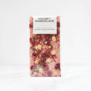 Handmade Chocolate Bar | Raspberry & Hazelnut