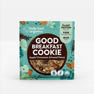 Gluten Free Food: GOOD BREAKFAST COOKIE - APPLE CINNAMON HEMP