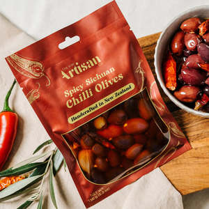 Red: Spicy Sichuan Chilli Olives