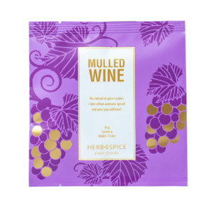 Red: MULLED WINE SACHET