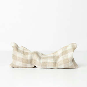LINEN WHEAT BAG PARCHMENT // SMALL