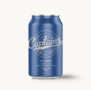 Blue: Captain’s Pilsner